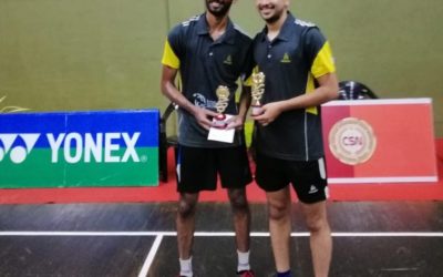 Balasubramanian is Senior Ranking Doubles Winner